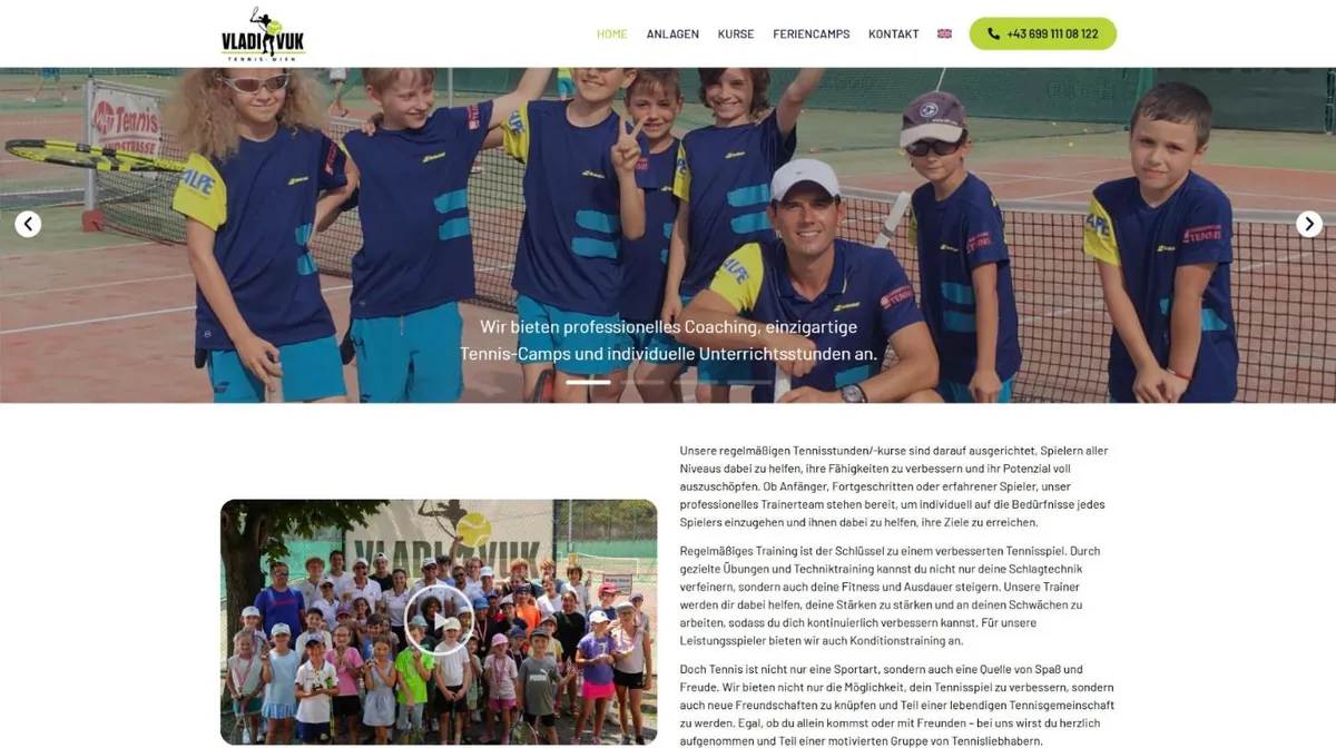 Vorher: Vladi Vuk Tennis